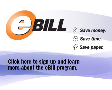 Sign up for eBill