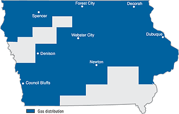 Iowa Service Areas
