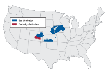 US Map Service Areas