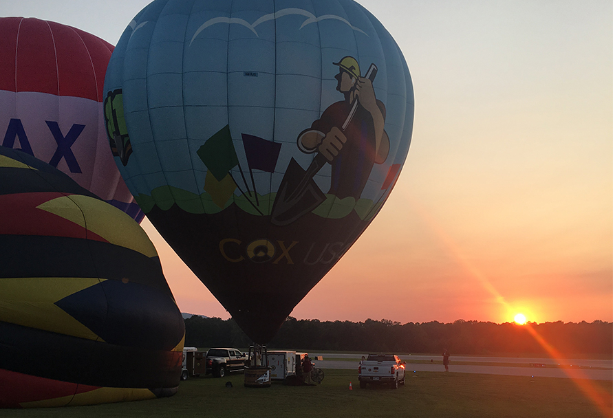 hot air balloon