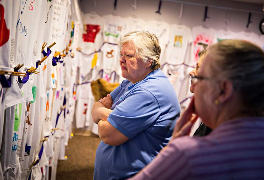 Clothesline project