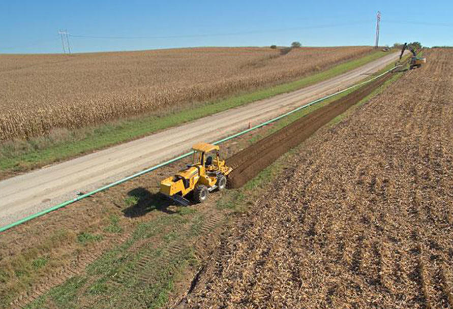 natural gas line