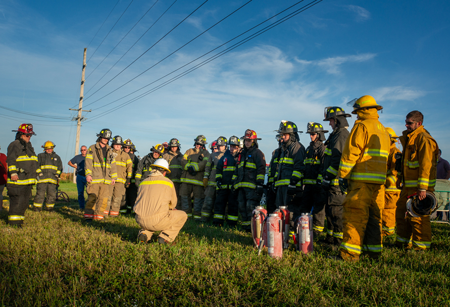 Iowa firefighters