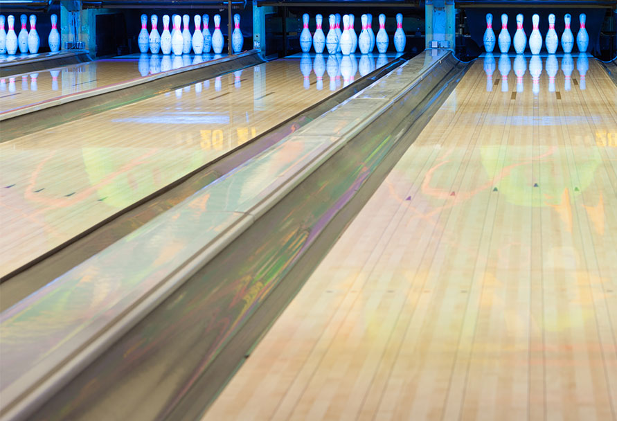 bowling lanes