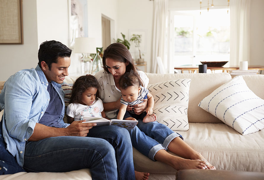 Family reading