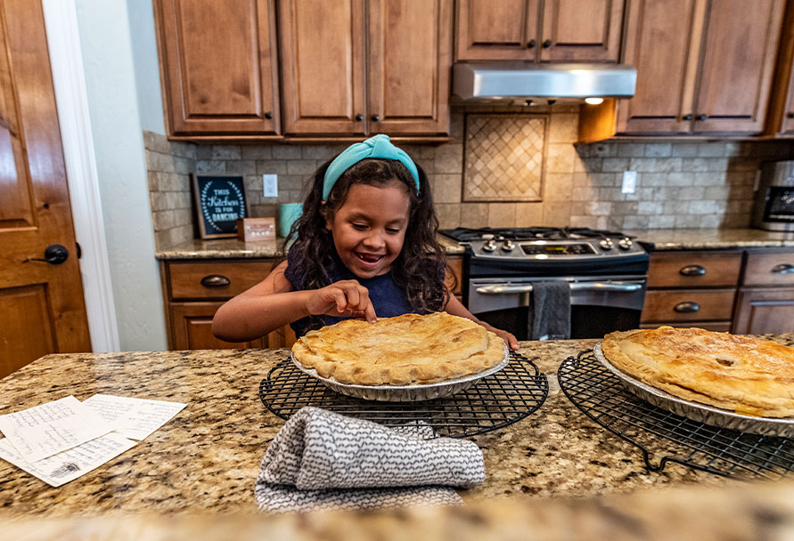 baking pie