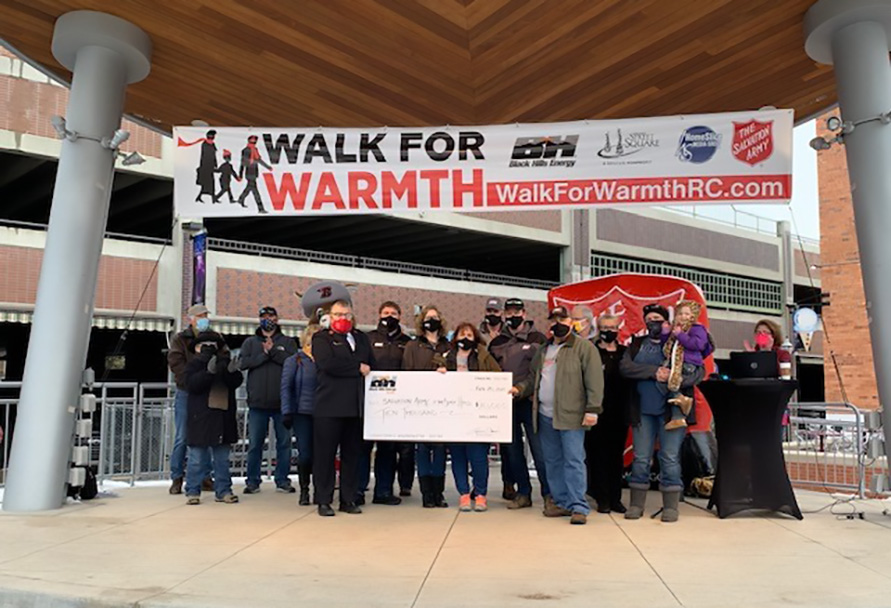 Walk for Warmth raises funds for the Salvation Army in South Dakota