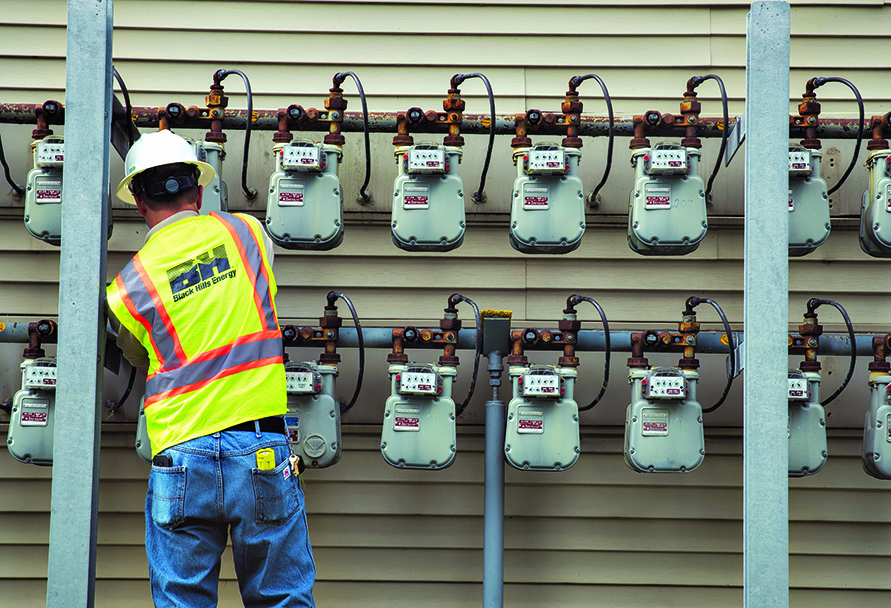 gas tech checking meters