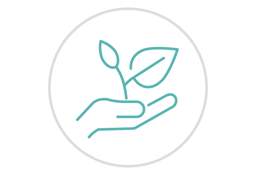 Environmental stewardship icon