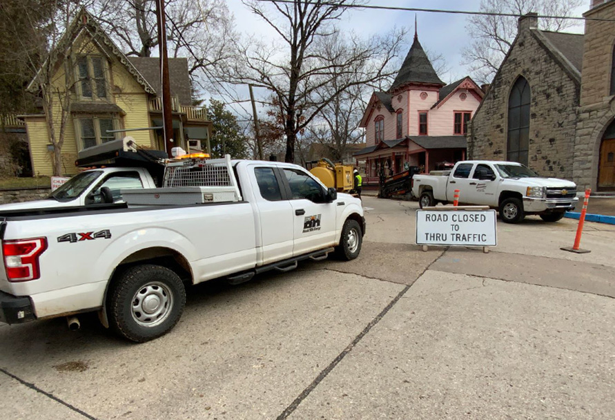 eureka springs construction