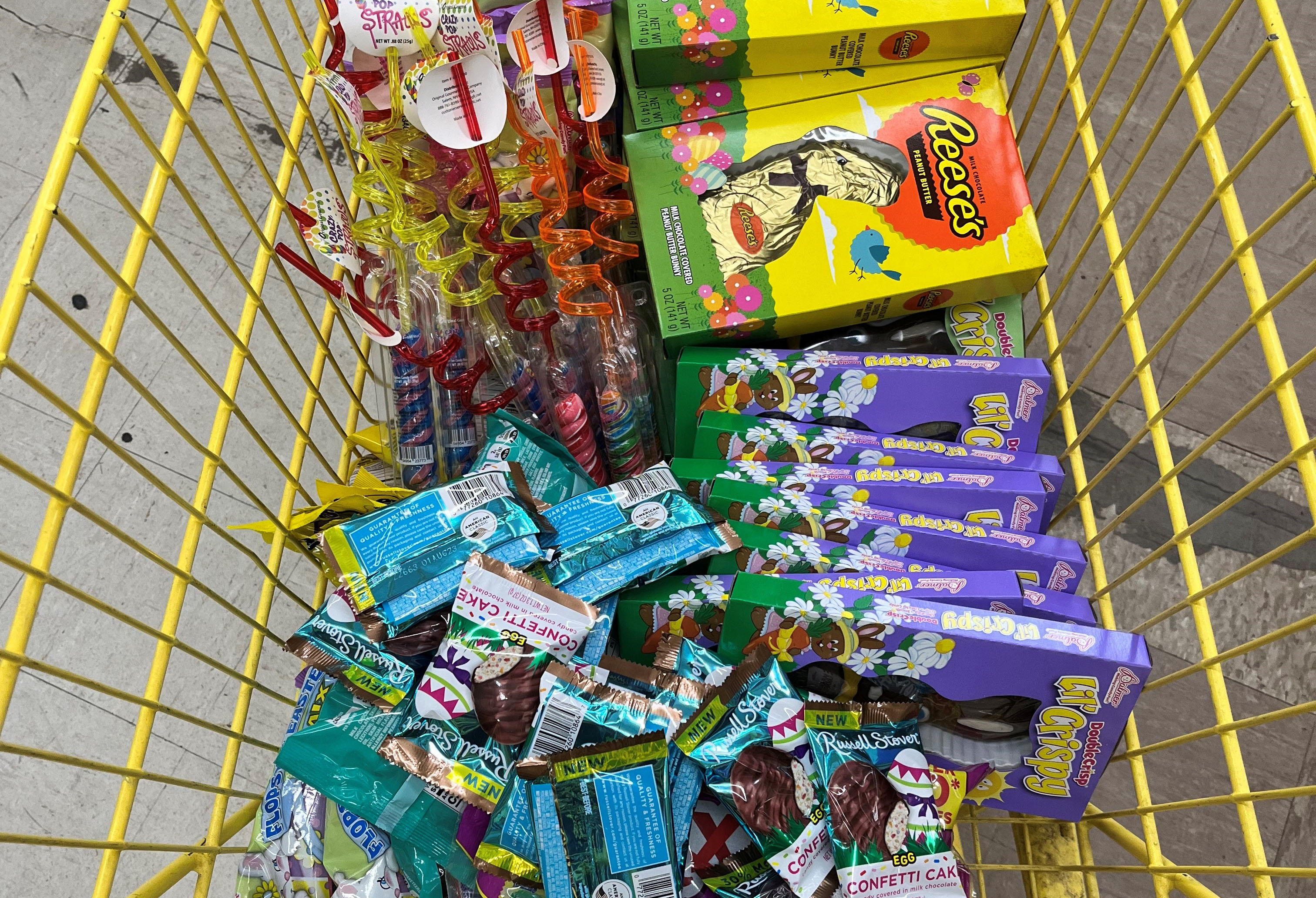 Easter basket candy