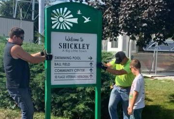 brock domieier fixing sign