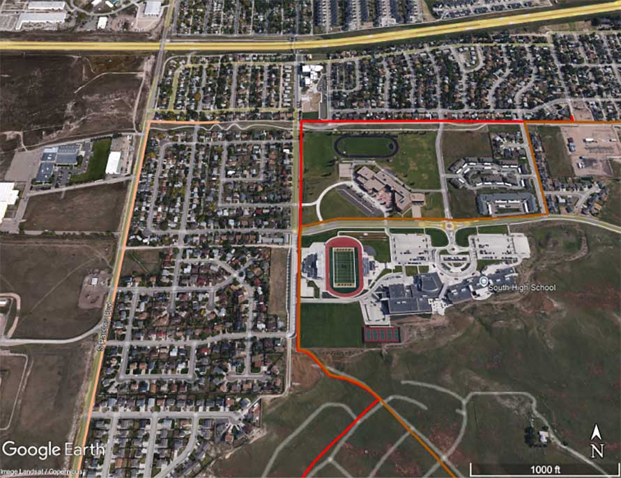 Black Hills Energy’s contracted crews are currently working in the highlighted areas of Orchard Valley.