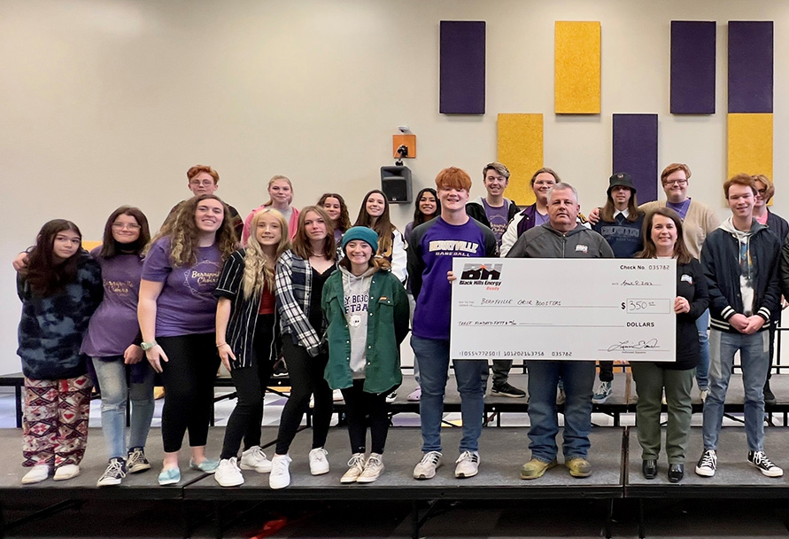 The Encore Choir of Berryville High School in Arkansas