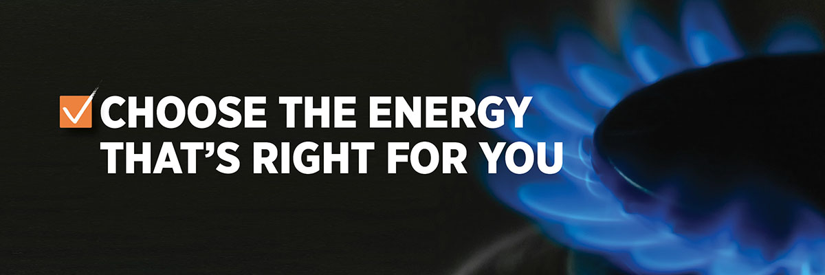 Natural Gas - Keep energy choice