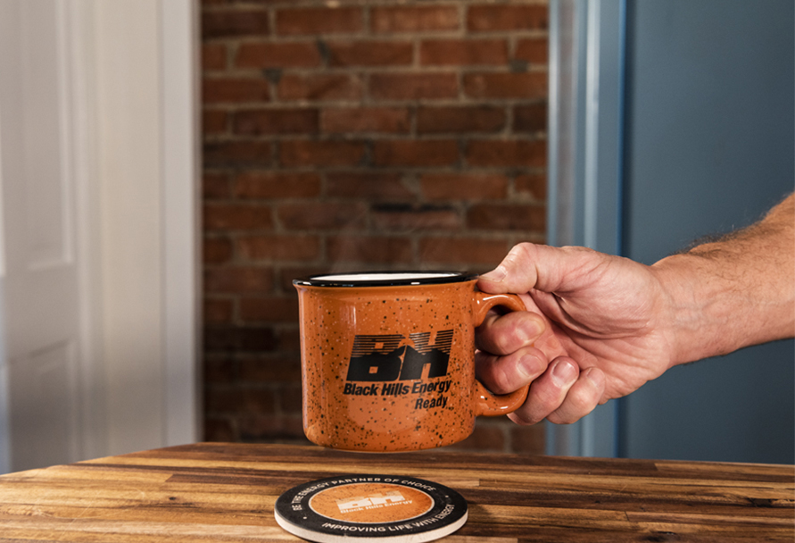 black hills energy coffee mug