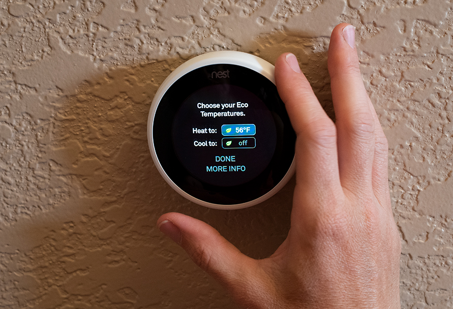 Nest programmable thermostat