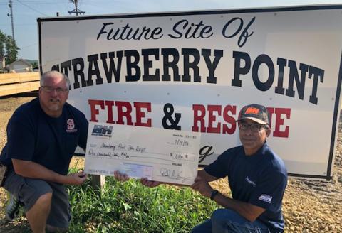 strawberry point firefighters